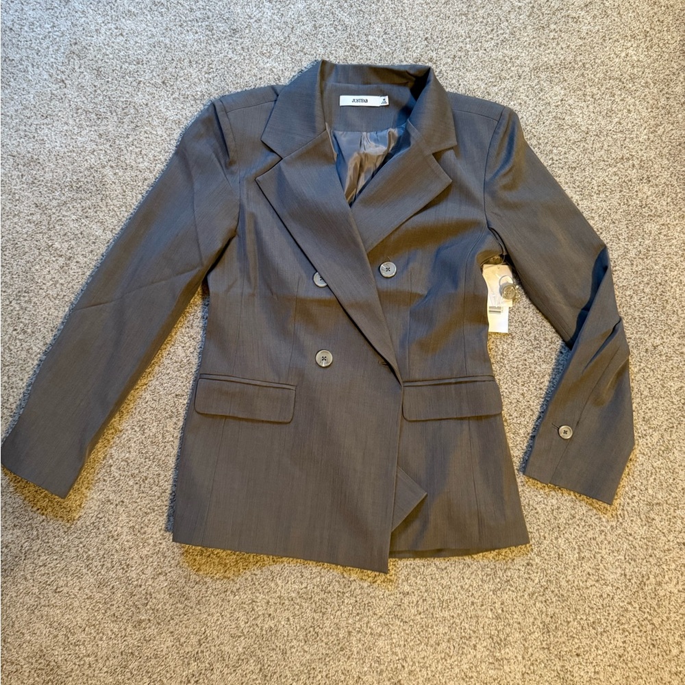 Grey blazer brand new